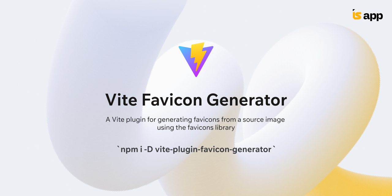 Vite Plugin: Favicon generator